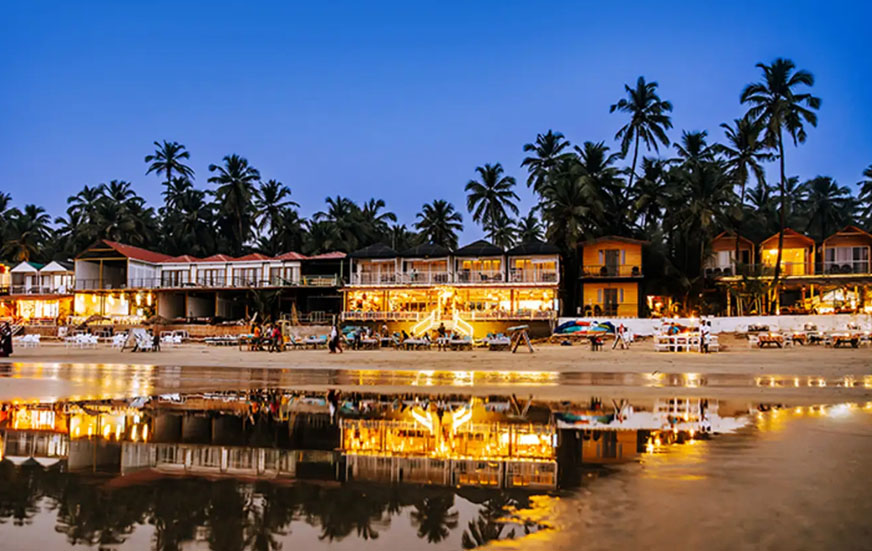 Golden Triangle Tour with Goa Package